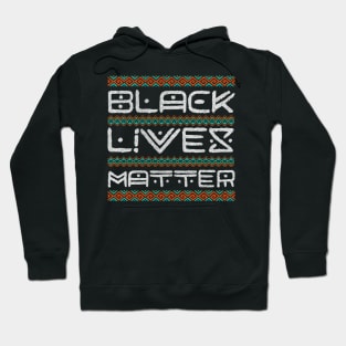 Black Lives Matter africa lettering Gift Hoodie